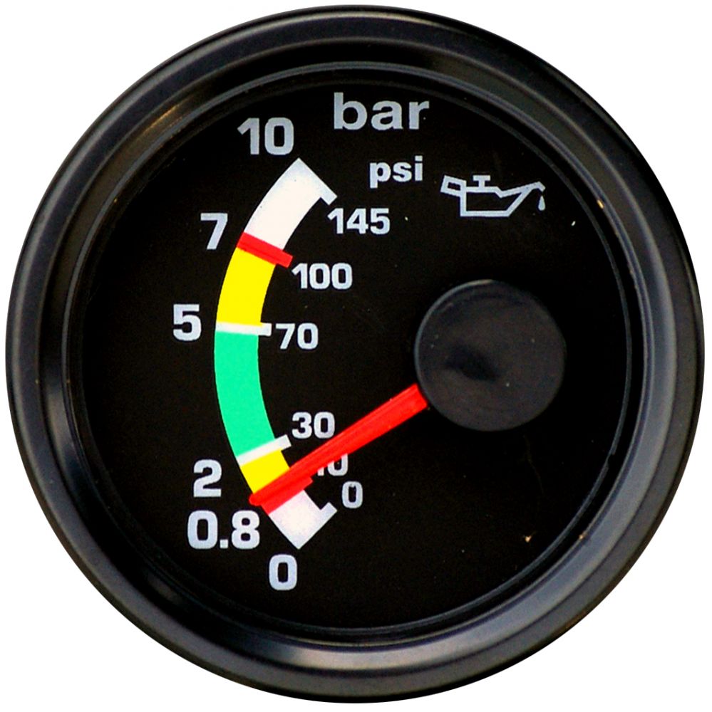 Benzin-Öldruckanzeige 0-52mm mit Speicher 6 bar