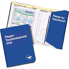 Flieger-Taschenkalender 2022