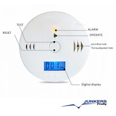 Kohlenmonoxid Melder - CO Warner mit Display
