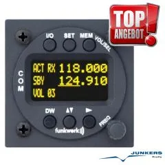 f.u.n.k.e. ATR 833-II OLED VHF Flugfunkgerät