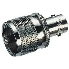 Adapter PL-Stecker UHF auf BNC-Buchse