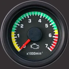 Drehzahlmesser 7000 U/min Ø 52mm