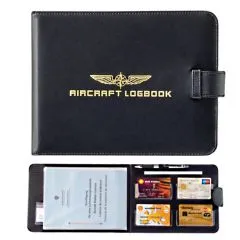 Bordbuchhülle Aircraft Logbook 23 x 17,5 cm