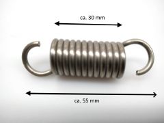 Edelstahl Auspufffeder für Rotax 912 Motoren