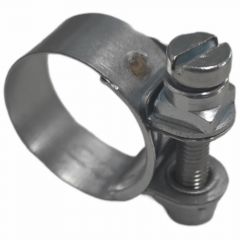 Normaclamp rundziehende Schlauchschelle, Stahl verzinkt  13,0 mm Bandbreite 9mm
