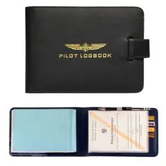 Flugbuchhülle Pilot Logbook 20,5 x 14,5 cm