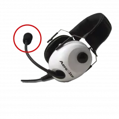 Piloten Headset Ersatz-Windschutz für Mikrofon
