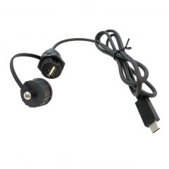 USB C Verlängerungskabel mit Einbaubuchse 1 m (AIR Traffic)