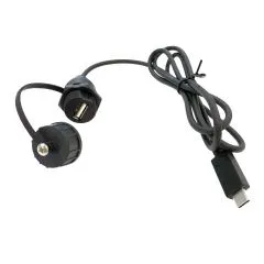 USB C Verlängerungskabel mit Einbaubuchse 1 m (AIR Traffic)