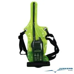 Wasserdichte Schutzhülle (grün) u. A. für Yaesu FTA-250 Handfunkgeräte