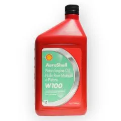 AeroShell W100 Flugmotoren Öl 1qt (946 ml)