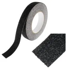 Antirutschband Trittband 2,5 cm x 10 m schwarz