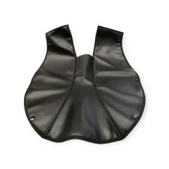 Armauflage Schwarz mit Schaumeinlage – Kunstleder für Comco Ikarus C42