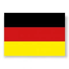 Aufkleber Deutsche Bundesflagge 14,8 x 21 cm