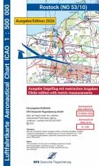 ICAO-Karte, Blatt Rostock (Ausgabe 2026), Segelflug 1:500.000 (Papier)
