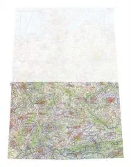 ICAO Wandkarte Deutschland, Blatt SÜD (1:500.000, Ausgabe 2025)