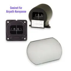 Instrumentenglas für Airpath Kompass C2300 & C2400
