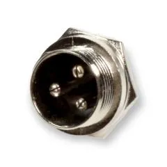 Mikrofon Einbaustecker 3-polig