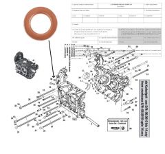 Dichtring für Kurbelwellengehäuse Verschlussschraube A 8X13 DIN 7603 - zertifiziert