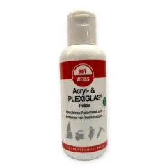 ROTWEISS Acryl- & PLEXIGLAS® Politur 150ml | Kratzerentfernung & Hochglanz