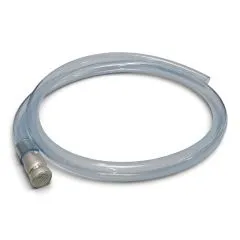 Schüttelschlauch 19 mm (3/4 Zoll) mit Aluminiumventil und Kunststoffsieb