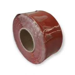 Silikon Reparaturtape Selbstverschweißend Rotbraun 260 °C 3 m x 25,4 mm