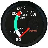 Wassertemperaturanzeige 130°C Ø 52mm