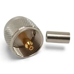 UHF Crimpstecker für RG58 Aircell Kabel