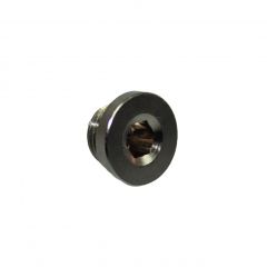 Verschlussstopfen Innenskt. G 1/8 Messing vernickelt