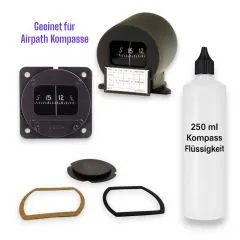 Winter 9074 Dichtungssatz | für Airpath Kompass C2300 & C2400 | inkl. 250ml Kompassflüssigkeit