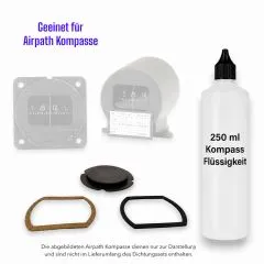 Winter 9074 Dichtungssatz | für Airpath Kompass C2300 & C2400 | inkl. 250ml Kompassflüssigkeit